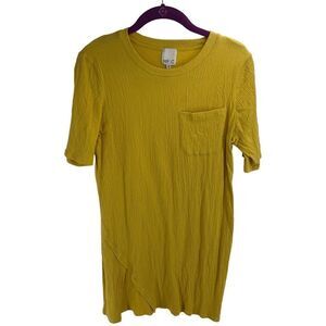MP|C MPC Women's Casual Cotton Knit Short Sleeve Pocket Dress small